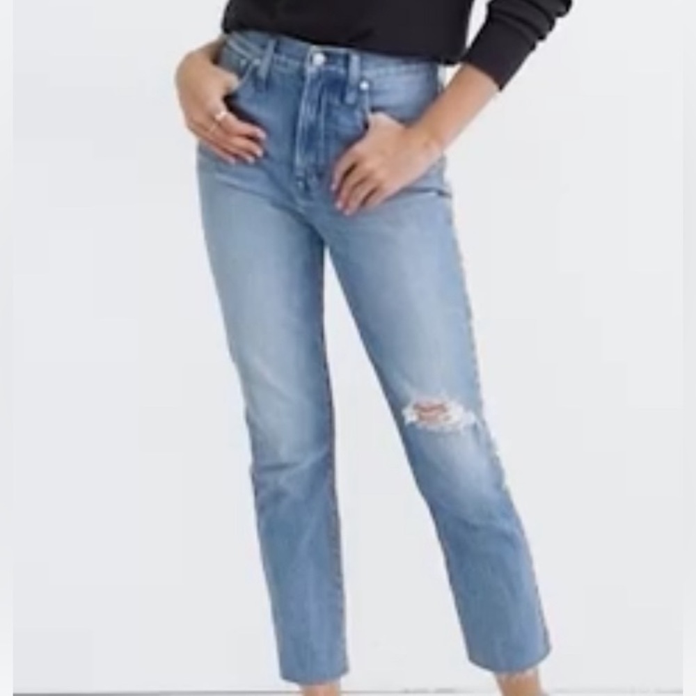 Madewell - The Perfect Vintage Jean in Coffey Wash: Worn-In Edition - size 31